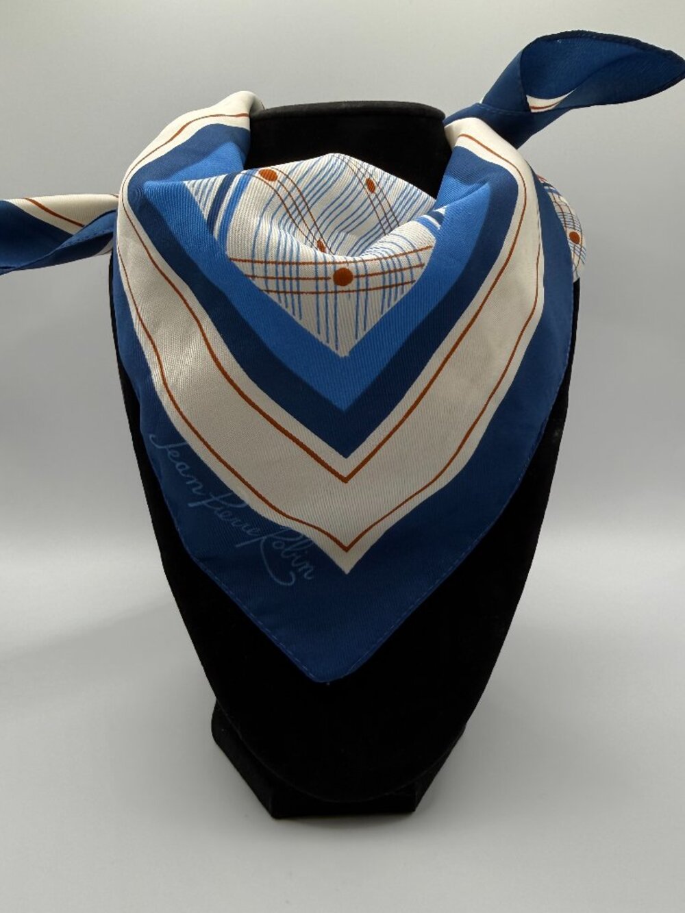 VTG Jean Pierre Robin Square Neck Scarf